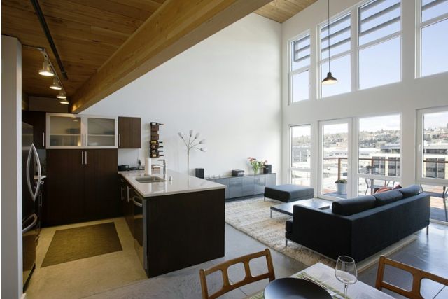 Appartement loft rénové